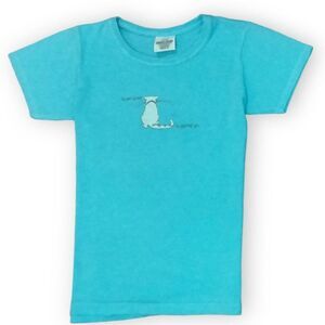 Ladies SMALL Distressed Blue Tee NEW - I'm Not Aloof ... I'm Ignoring You